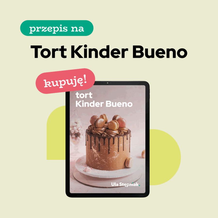 Przepis na tort Kinder Bueno