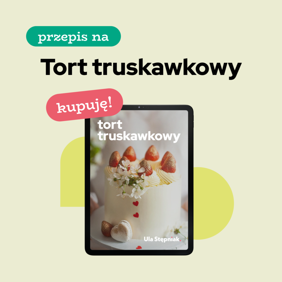 Przepis: Tort truskawkowy